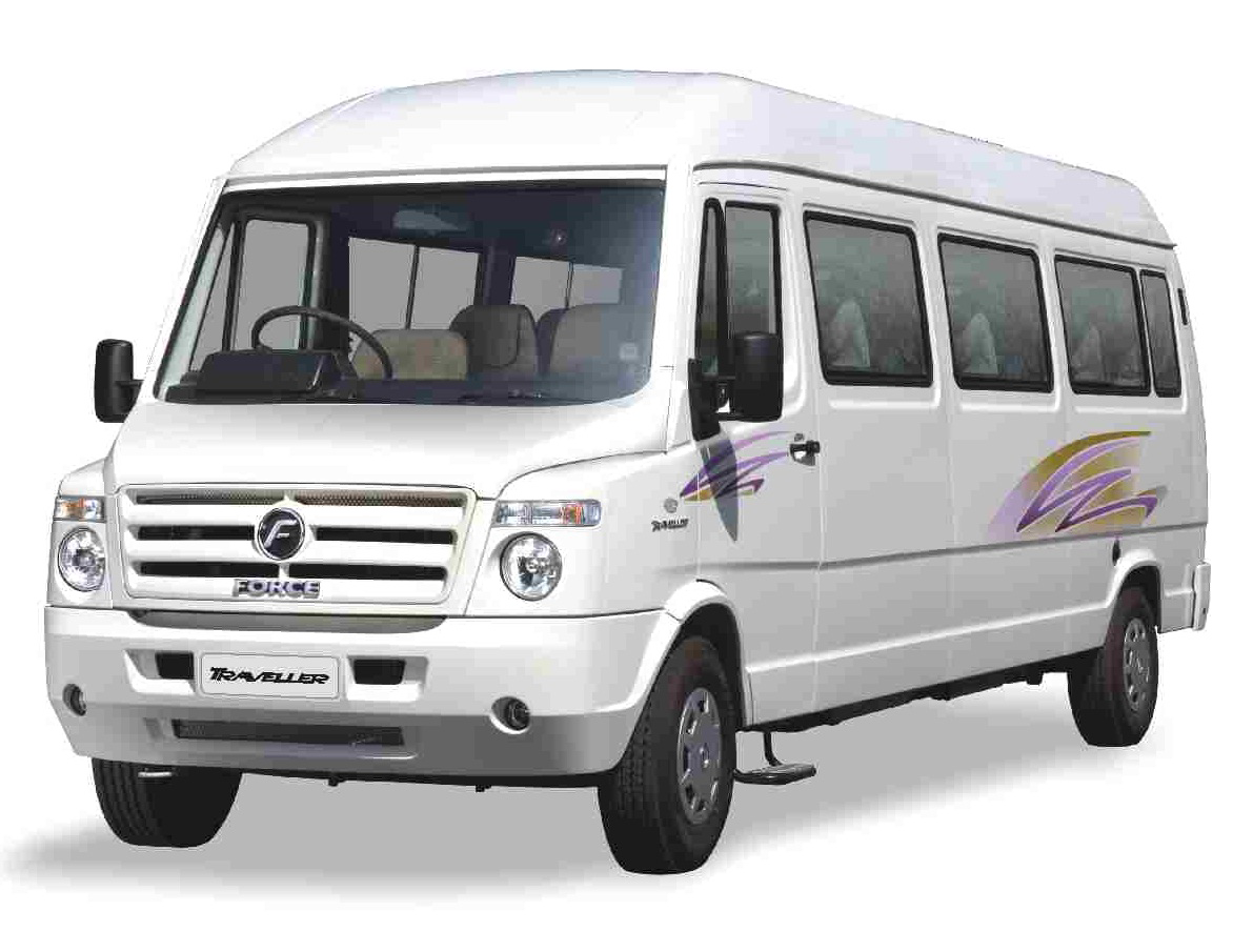 traveller bus price 17 seater on rent in bhopal